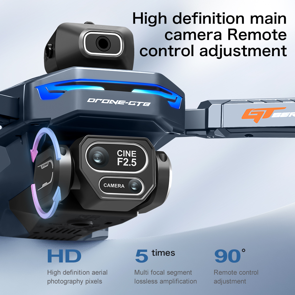 NEW GT8 HD RC Drone 4K Profess - đánh giá và giá Drone Surveying