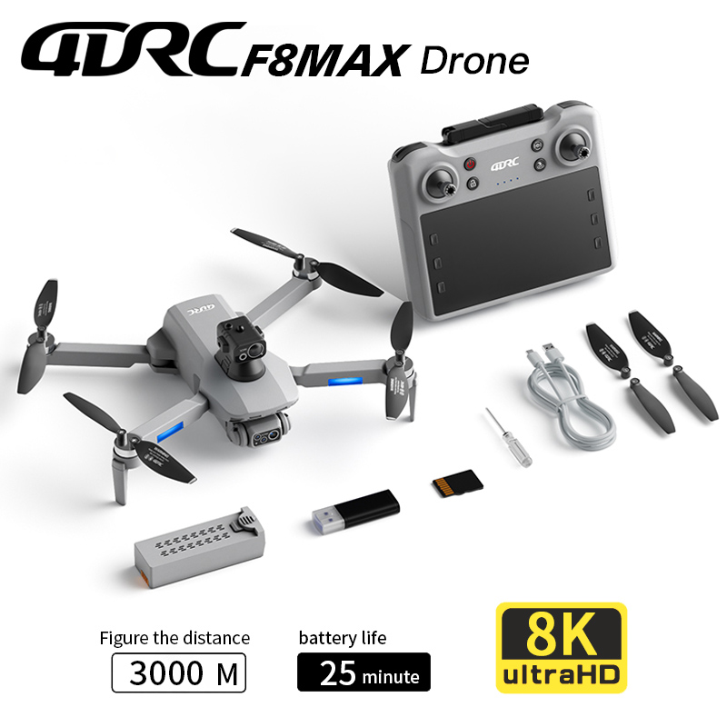 F8 MAX GPS Drone Professional  - đánh giá và giá Drone Surveying